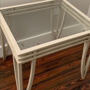 GLASS TOP TABLE